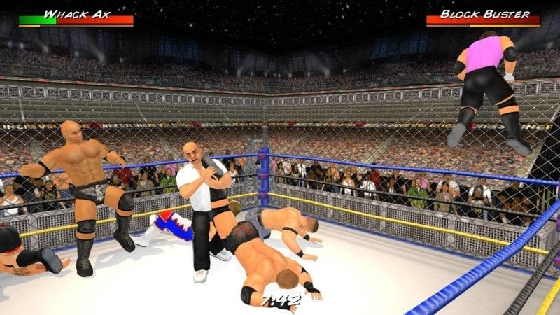 Wrestling Revolution 3D Gameplay Screenshot