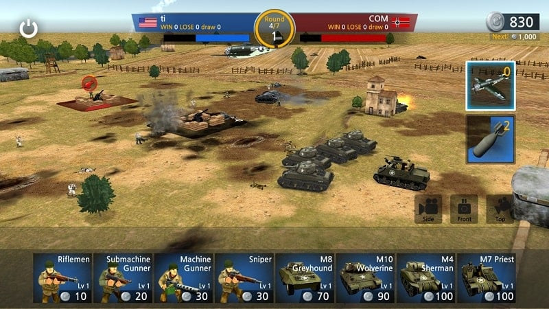 WW2 Battle Front Simulator mod apk min