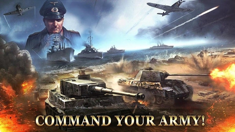 WW2: World War Strategy Games MOD APK screenshot