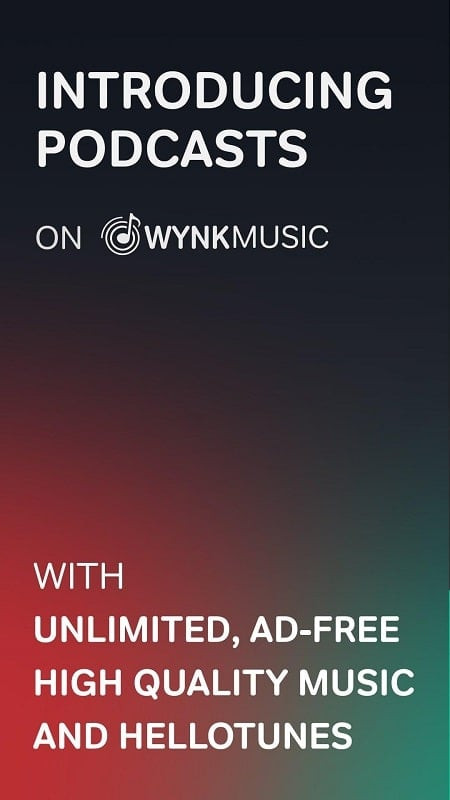 Wynk Music MOD APK Interface