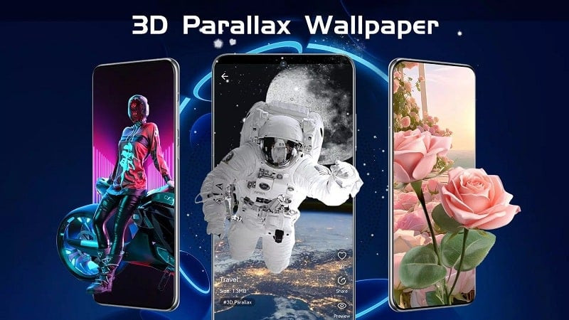 X Live Wallpaper MOD APK features