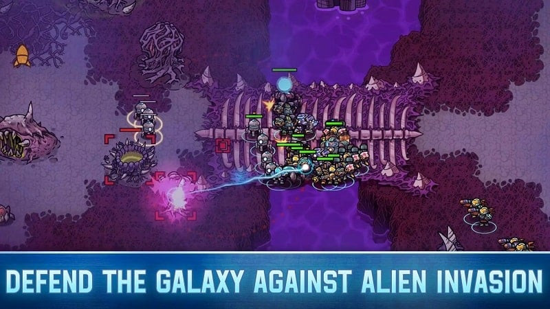 Xeno Command enemy units screenshot