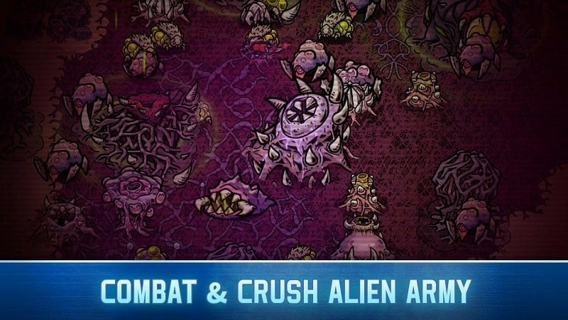 Xeno Command battle scene screenshot