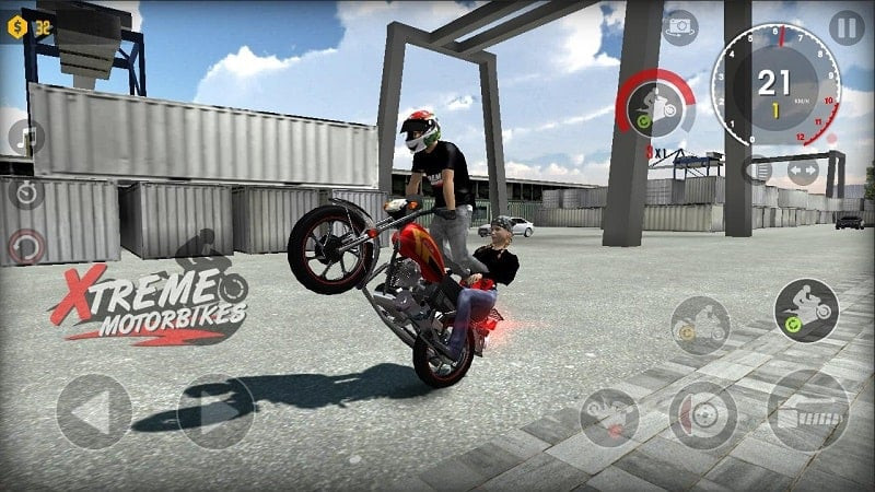 Xtreme Motorbikes MOD APK Character Customization