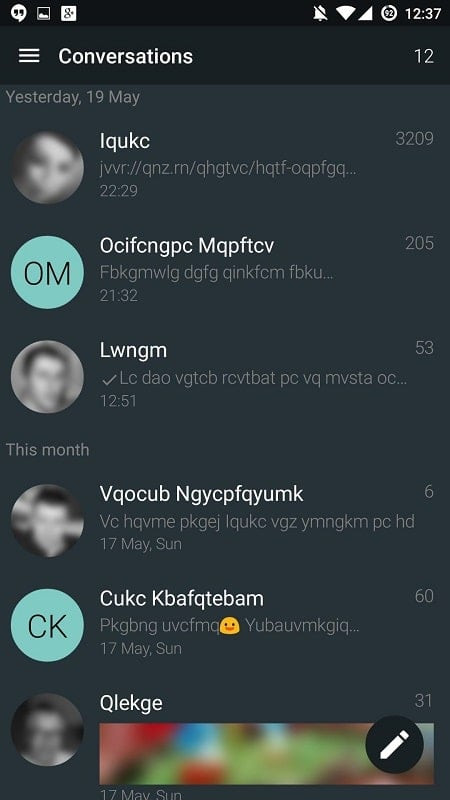 YAATA MOD APK interface