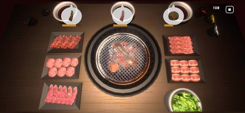 Yakiniku Simulator additional dishes