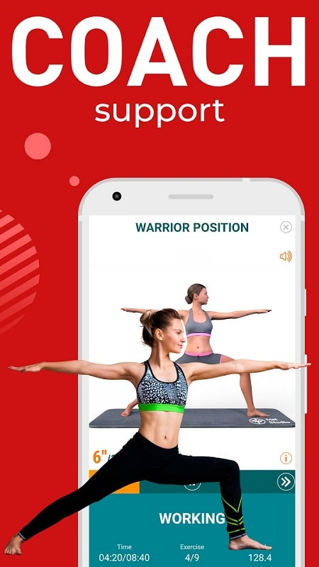 Yoga for Weight Loss MOD APK Exercise Demonstration