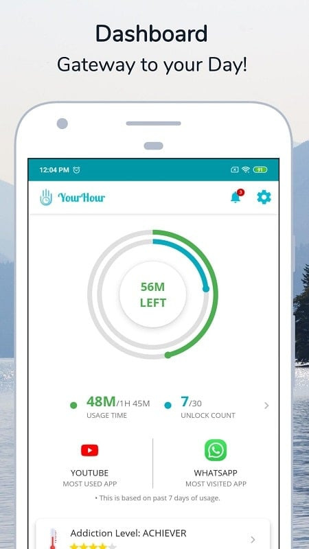 YourHour MOD APK app interface