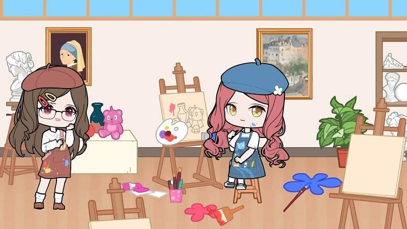 YOYO Doll School Life with Modded Outfits