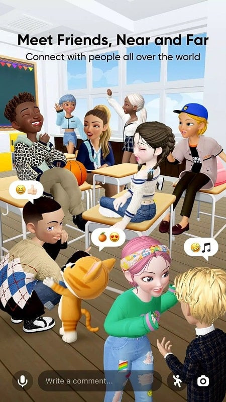 Exploring ZEPETO's vast map