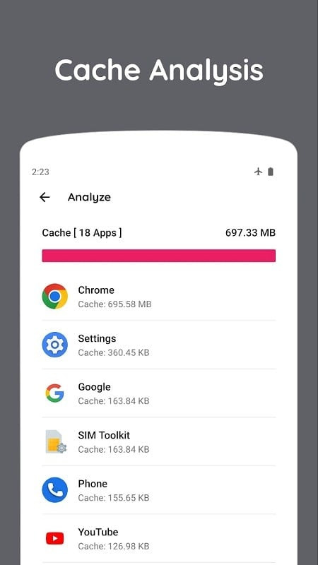 Zero Cleaner MOD APK - Storage Display