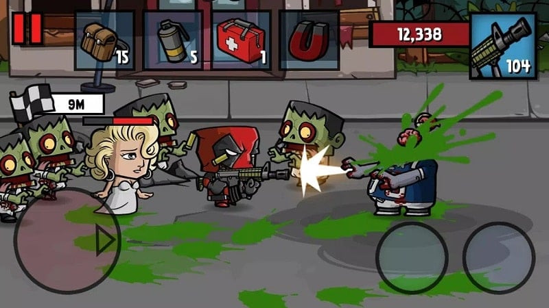 Zombie Age 3HD MOD APK Screenshot