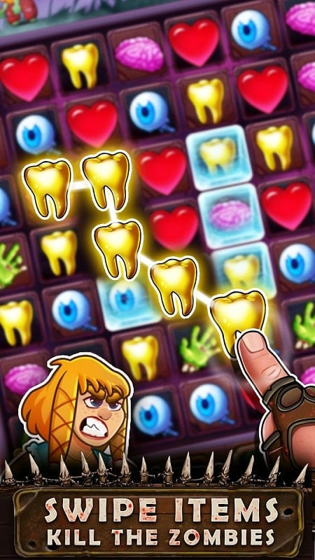 Zombie Blast MOD APK screenshot showing gameplay