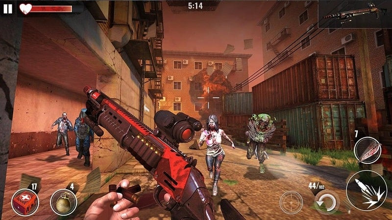 Free ZOMBIE HUNTER MOD APK download