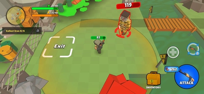 Zombie Island Android gameplay screenshot