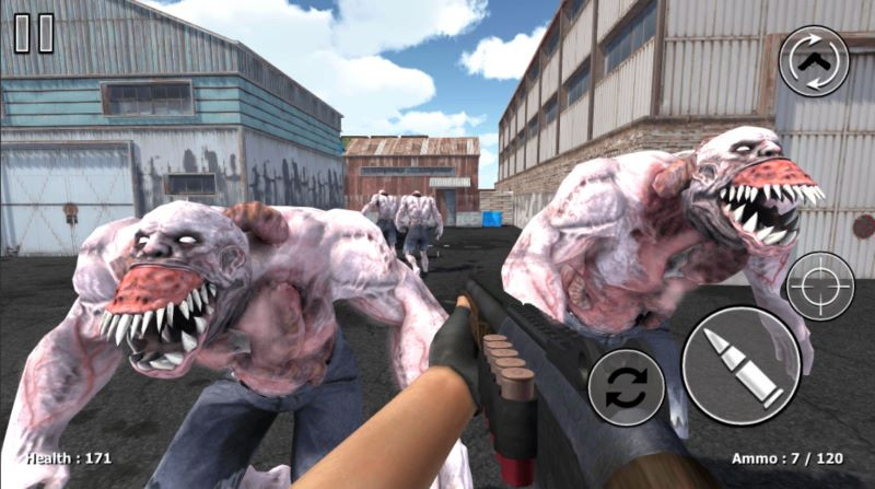 Zombie Monsters 4 gameplay screenshot