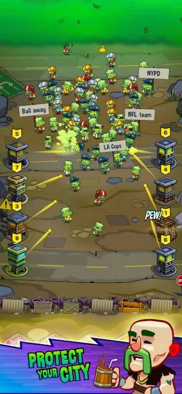 Zombie Nations Tower Screenshot