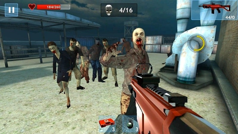 Zombie Objective MOD APK Weapons Screenshot