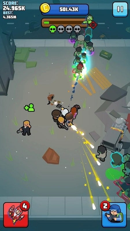 Zombie Warrior: Survivors MOD APK screenshot