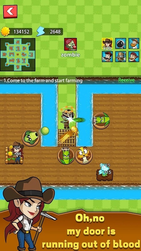 Zombies Vs. Farmer MOD APK - Android