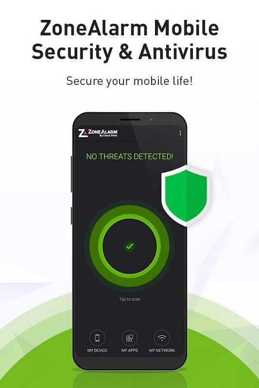 ZoneAlarm Mobile Security trên điện thoại