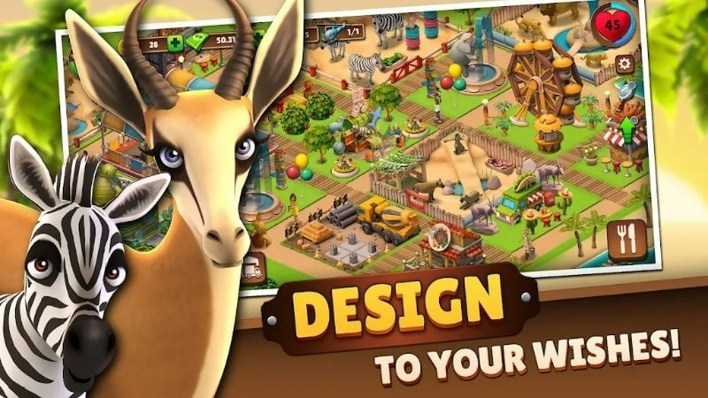 Unlock new content in Zoo Life