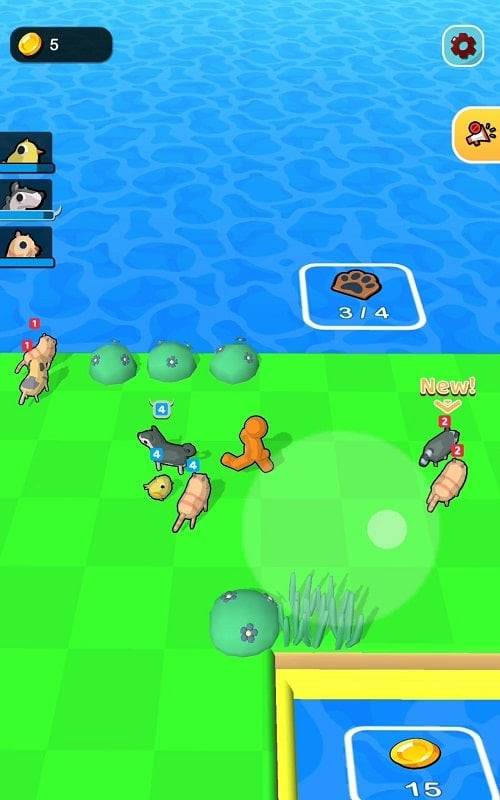 Zookemon MOD APK gameplay screenshot